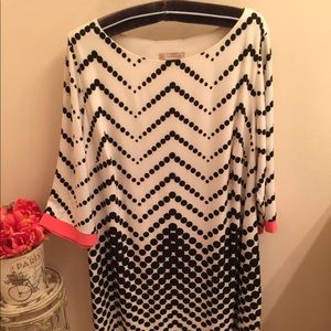 Geometric design dress